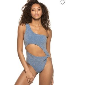 Baobab Nikka Metallic Asymetrical One Piece - worn once